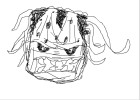How to Draw a Predator Face