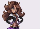 How to Draw Clawdeen Wolf from Monster High