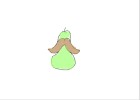 Pear With a Moustache