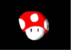 How to Draw Mushroom from Mario Brothers