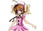 How to Draw Haruna In Magical Costume from Kore Wa Zombie De Suka