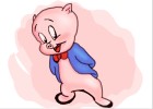 How to Draw Porky Pig
