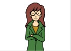 How to Draw Daria Morgendorffer from Daria