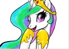 How to Draw Princess Celestia from My Little Pony  Friendship Is Magic