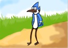 How to Draw Mordecai from Regular Show