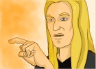 How to Draw Skwisgaar Skwigelf from Metalocalypse