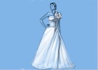 How to Draw a Wedding Gown