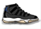 How to Draw Air Jordan Space Jam Shoes