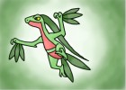 How to Draw Grovyle