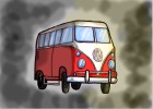 How to Draw a Classic Vw Camper Van