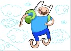 How to Draw Finn The Human from Adventure Time
