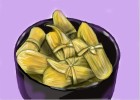 How to Draw Tamales, Mexican Food
