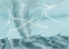 How to Draw Ocean Storm