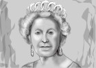 How to Draw Queen Elizabeth Ii