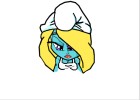 Sad Smurfette