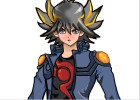 How to Draw Yusei Fudo from Yu-Gi-Oh! 5D'S