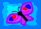 How to Draw a Butterfly (Airbrush Tool)