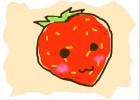 How to Draw a Cartoon Strawberry