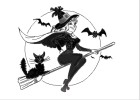 Learn How to Draw a Witch