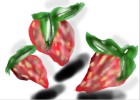 How to Draw Strawberries Tutorial