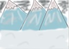 How to Draw Snowy Mountains