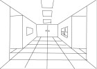 How to Draw a 3D Hallway