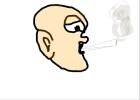 How to Draw a Person Smoking