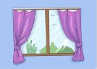 How to Draw a Window With Blinds