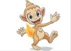 How to Draw Chimchar - Pokemon