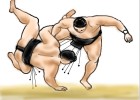 How to Draw Sumo Wrestling