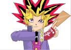 How to Draw Yugi Moto from Yu-Gi-Oh