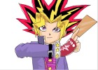 How to Draw Yugi Moto from Yu-Gi-Oh