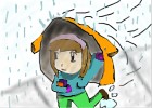 How to Draw a Chibi Rainy Day