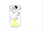 How to Draw a Soda Can.