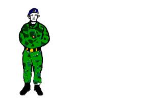 To draw army guy a how Can You