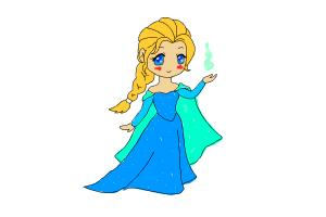 Chibi Elsa Frozen