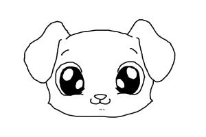 Hoe to Draw Cute Puppy - arijanaMJJ | DrawingNow