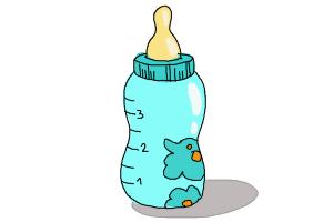 How to Draw a Baby Bottle