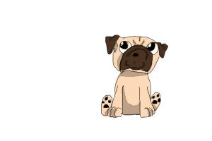 How to Draw a Chibi Pug