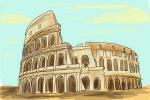 How to Draw a Colosseum Of Rome