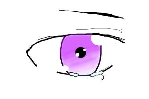 How to Draw a Crying Eye