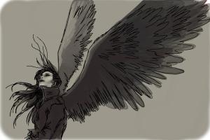 How to Draw a Dark Angel