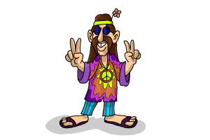 How to Draw a Hippie