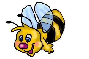 How to Draw a Honey Bee