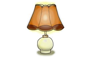 How to Draw Lamp Shade Step by Step  Easy Drawings for Kids  DrawingNow