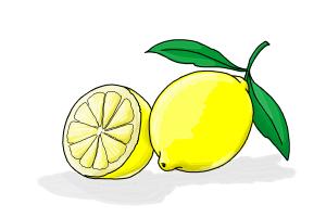 How to Draw a Lemon