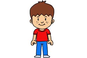 How To Draw A Boy For Kids, Step by Step, Drawing Guide, by Dawn - DragoArt-saigonsouth.com.vn