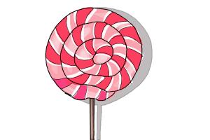 How to Draw a Lollipop