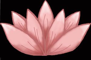 How to draw a lotus for kids step by step very easy - YouTube