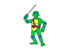 How to Draw a Ninja Turtle